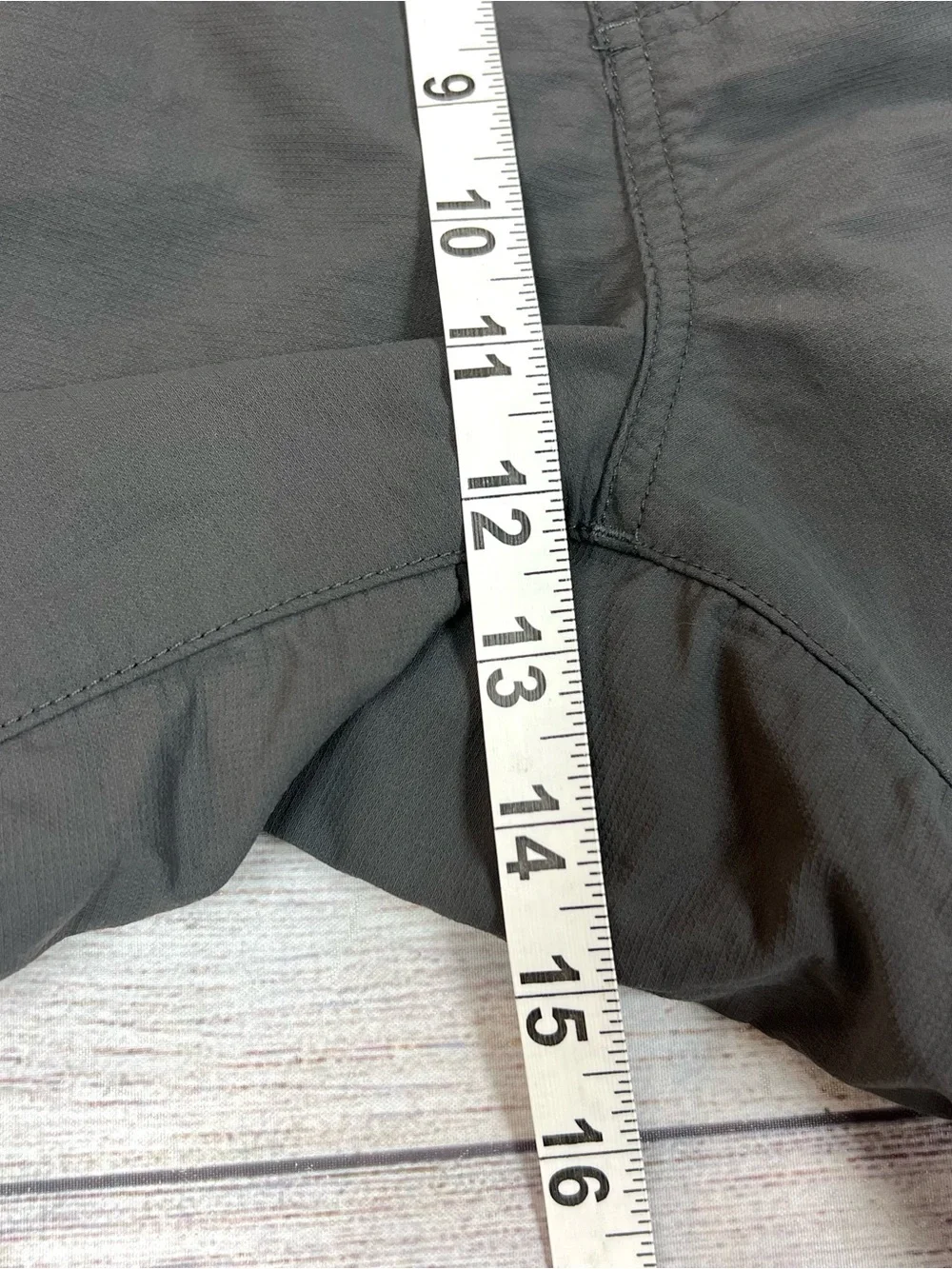 Prana Mens Gray Belted Pants Vintage Y2K Cargo Gorpcore Hiking Size L